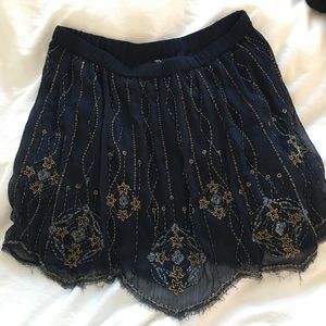 Beaded Free People skirt!